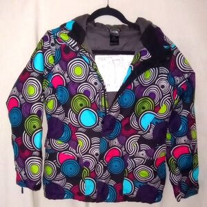 North Face Colorful Circles Heatseeker Kids Jacket
